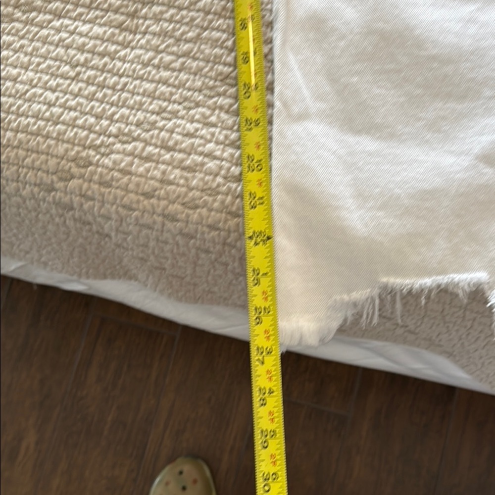 Ann Taylor LOFT The 90s Straight Jean In White 28/6" - Picture 7 of 9
